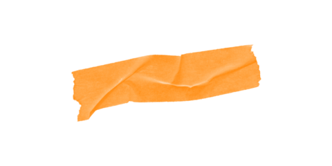A simple image showing an orange rectangle shape against a black background in a digital rendering