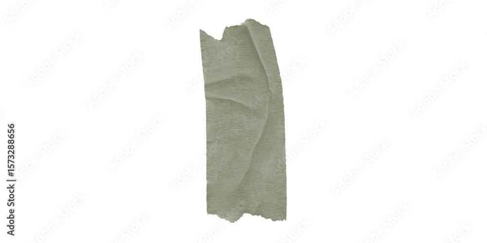 Poster an olive green rectangle shape isolated on a black background in a simple studio shot image view