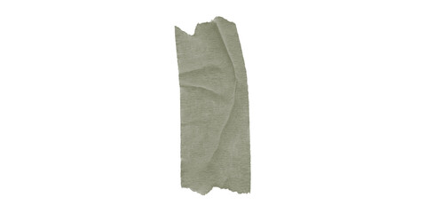 An olive green rectangle shape isolated on a black background in a simple studio shot image view