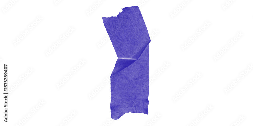 Poster isolated blue shape against a black background with an irregular outline and slight shading