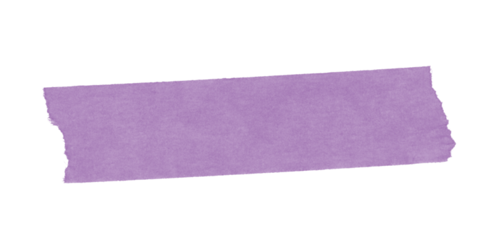 A rectangular shape in a light purple color isolated against a black background in a simple composition