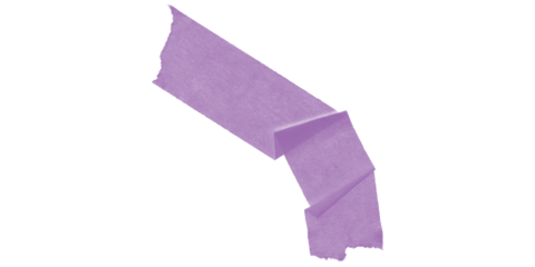 A simple purple shape with pixelated edges on a black background in a minimalist style image art