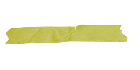 A horizontal mustard yellow shape against a black background in a simple composition