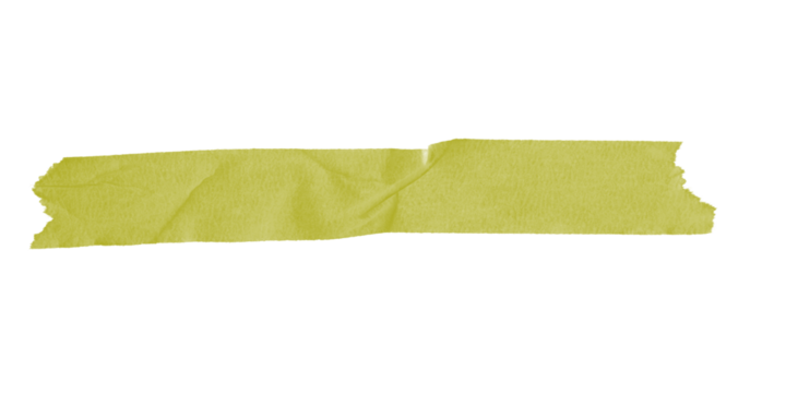 A horizontal mustard yellow shape against a black background in a simple composition