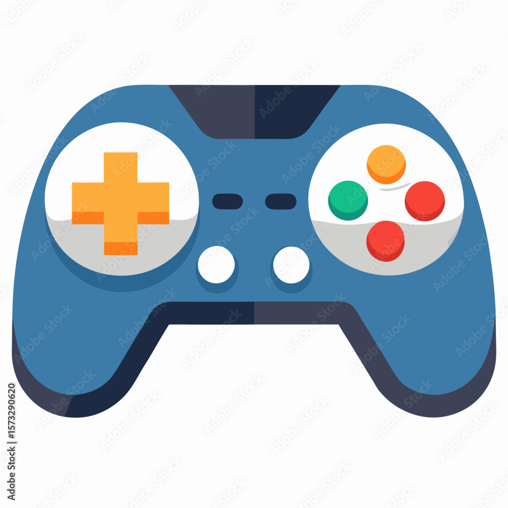 Poster game controller: minimal vector