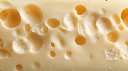 Close-up of a cheese slice