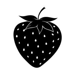 Fototapeta premium vector illustration of a strawberry