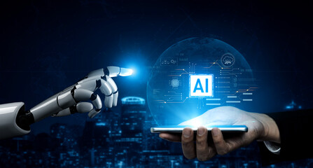 AI helps illustrate core digital circuitry and integration with advanced AI systems, enhancing...
