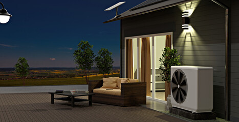 modern heating system