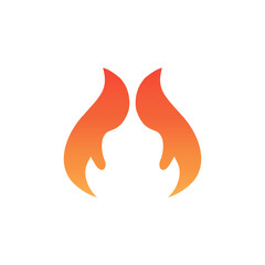 fire logo vector