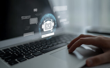 AI assistant with LLM, big data, machine learning, and generative AI powers prompt engineering and...