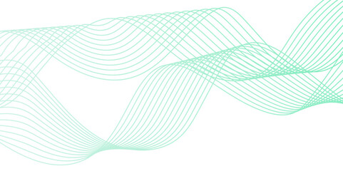Abstract wavy lines for science, music technology futuristic, banner, business, template, flyer design. Abstract wavy lines gradient vector line blend element. Frequency sound wave lines and twisted