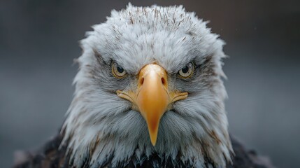 Fototapeta premium Close-up of an eagle's head (2)