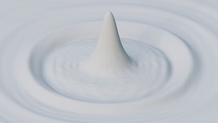 White lotion beauty skincare cream texture. Cosmetic product background. Smooth white cream. Skincare and cosmetic product.