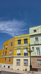 detail and landscape of cadiz, spain