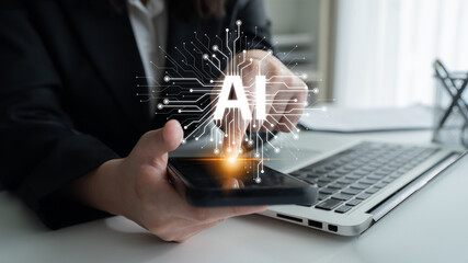 AI assistant with LLM, big data, machine learning, and generative AI powers prompt engineering and...