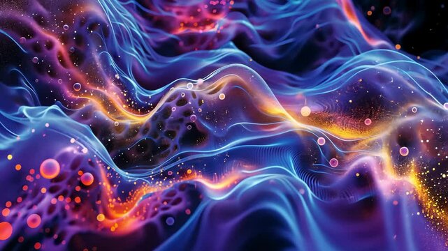 Visual representation of nanotechnology targeting specific skin cells