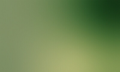 Subtle Gradient of Olive Green Shades with Grainy Texture for Backgrounds and Design  new 2025...