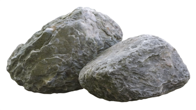  stones isolated on white background,png,ai generated.