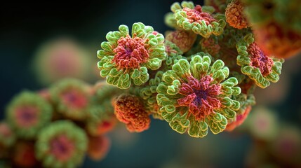 Close-up of microscopic organisms