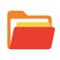 Minimal Folder Icon for File Storage and Organization