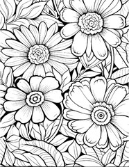 vector illustration of coloring pages