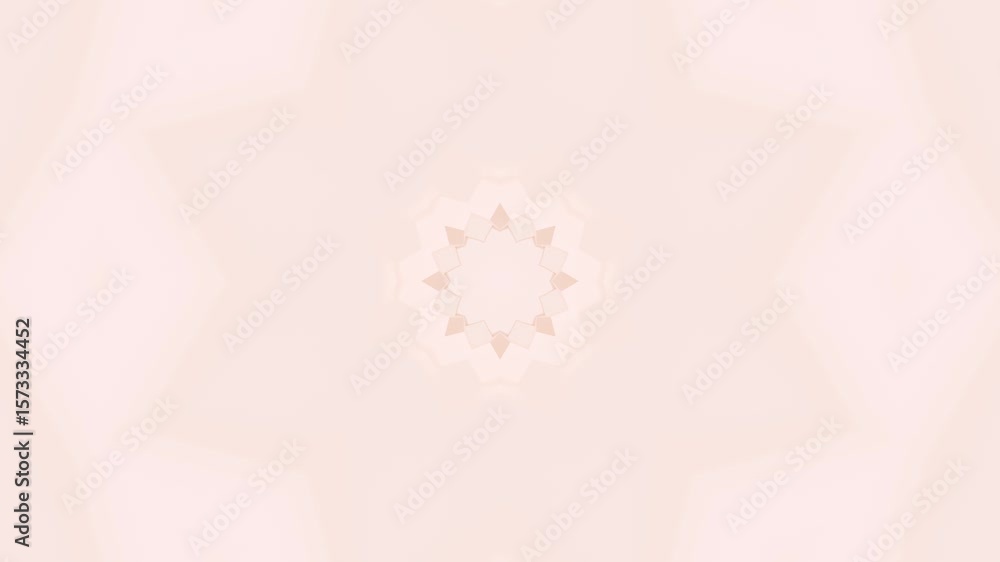 Poster hypnotic kaleidoscope mandala geometry: a fascinating abstract 3d mosaic featuring ornamental patter