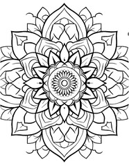 vector illustration of coloring pages