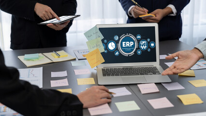 ERP enterprise resource planning software for brisk business to plan the marketing strategy