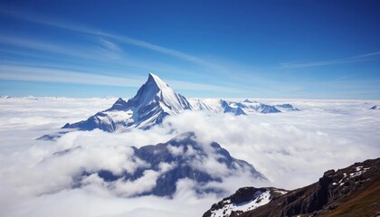 Eigernch Jungfrau Peaks Dramatically Rise