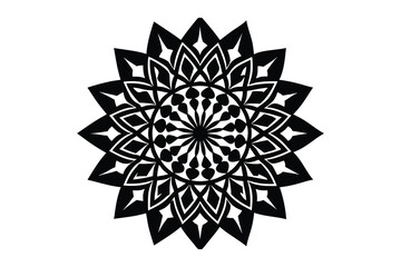 vector illustration of a snowflake