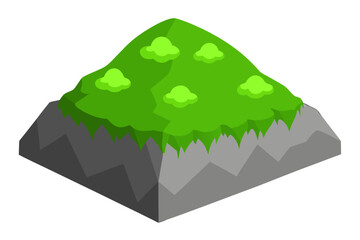 green mountain landscape