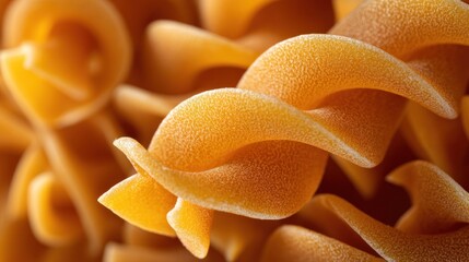 Fototapeta premium Close-up spiral pasta