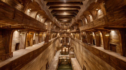 Vast and Empty: A Wide-Angle Glimpse Inside Noah&rsquo;s Ark