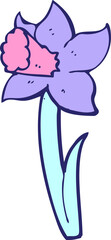 cartoon daffodil