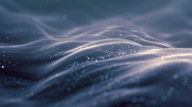 Abstract background with lights and lines. Technological and abstract concepts.