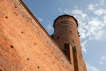 Medieval Tower and Walls of Olsztyn Castle, Poland