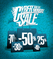 Cyber Monday Sale Percentages Packs Poster_blue pixels.eps