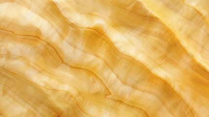 Abstract Golden Wood Grain Texture Background with Natural Wave Patterns