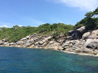 rock and sea Island