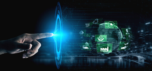 Sustainable business uses eco-innovation, climate action, and long-term strategies to meet environmental goals and promote corporate responsibility. Vouch