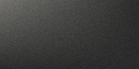 Dark gray black grainy background noise texture monochrome gradient for web banner header poster backdrop design