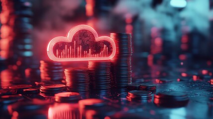 Monthly revenue graphic symbolizing success, growth, and prosperity, reflecting the ambition and achievement of reaching significant financial milestones