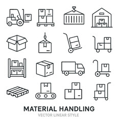 Kitchen tools icon collection, culinary utensil designs. cookware and gadget symbols set