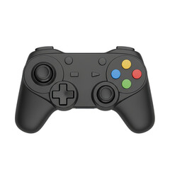 3D rendering of isolated video game controller