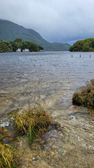 Scenic Lake View with Mountains and Forest in Killarney National Park, Ireland