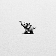 elefant, tier, säugetier, spielsachen, cartoons, isoliert, abbildung,