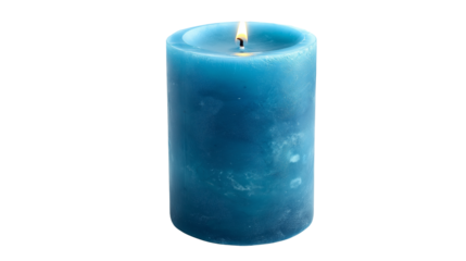 blue candle isolated on white background , transparent
png 