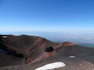 volcanic landscape in sycily