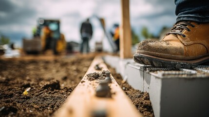 Construction site detail